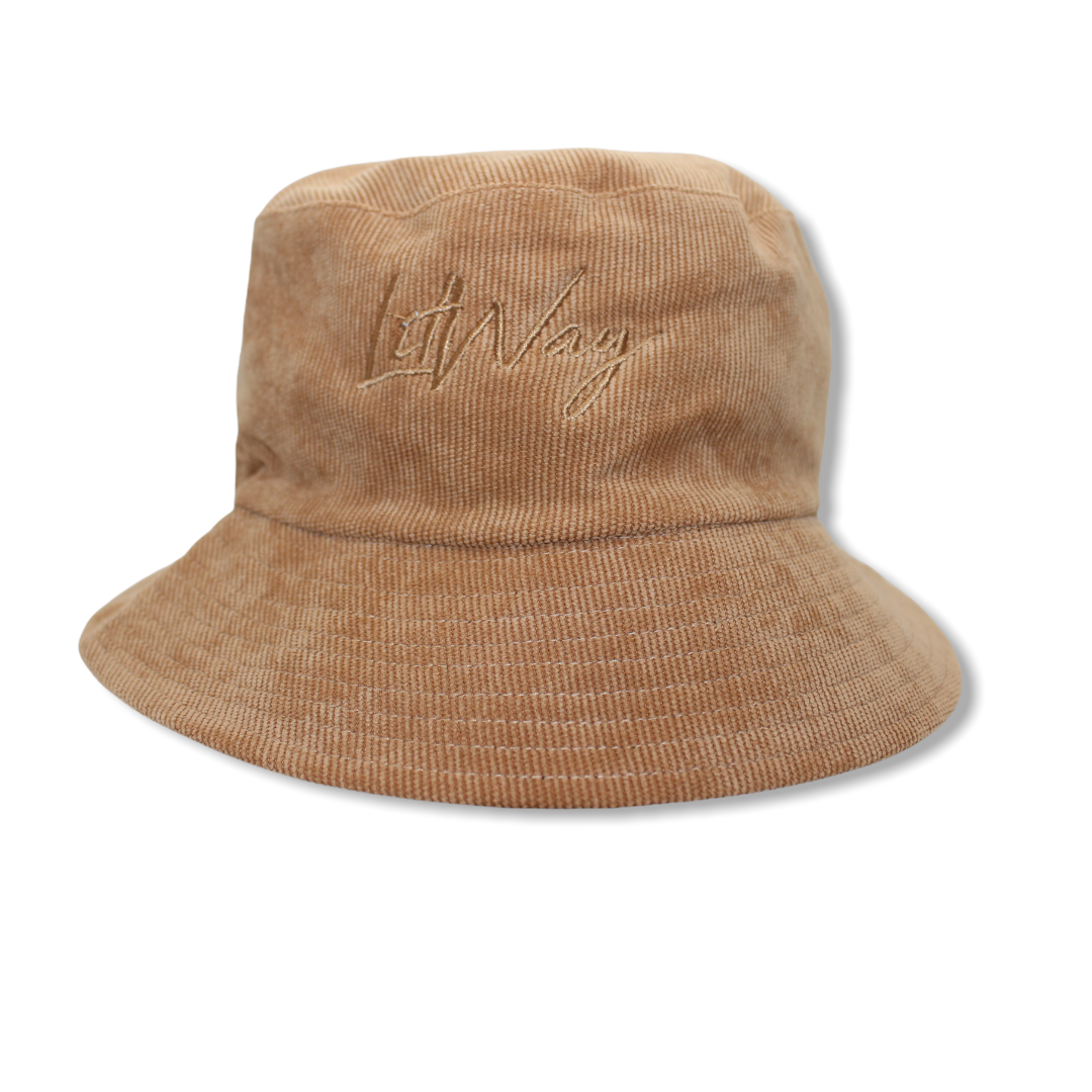 LitWay Corduroy Bucket