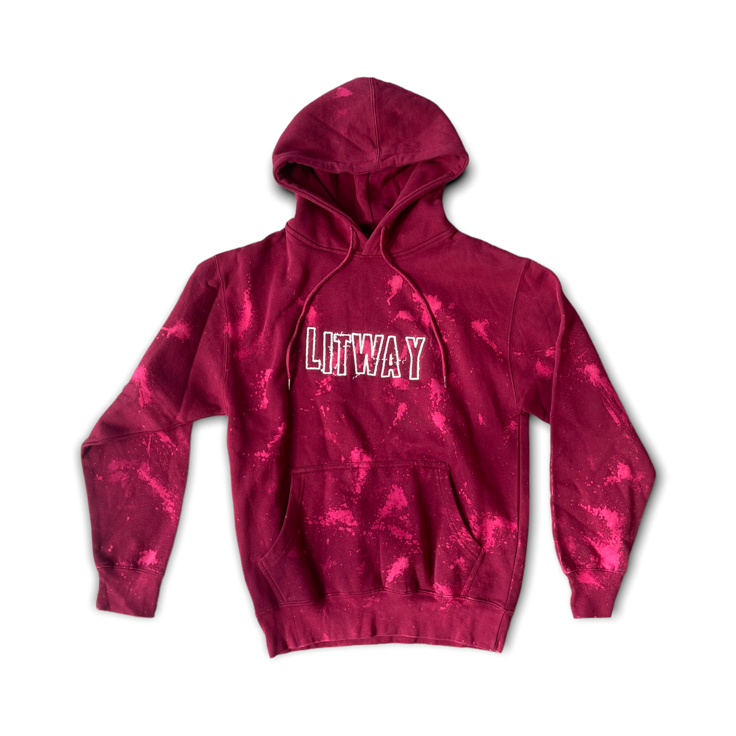 LitWay Dyed Hoodie