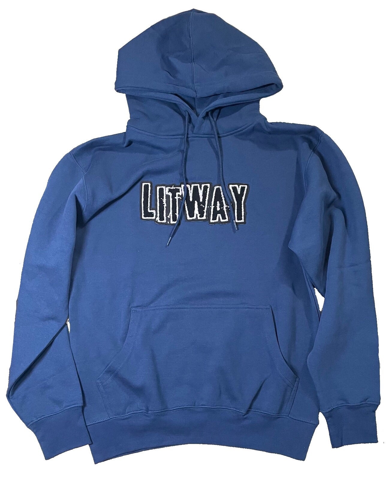 LitWay Patch Hoodie